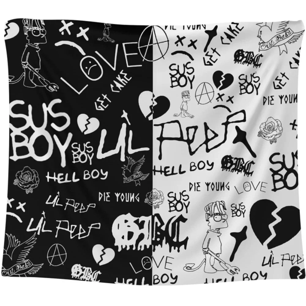 Lil Peep wall tapestry. Brand new in bags!!!